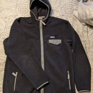 Patagonia Synchilla Hoody. Snap T Hoodie. Men’s XL. Black.